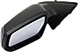 Driver Side Mirror, Power Adjust, Manual Folding, Non-Heated, Paintable, No Signal Light, No Memory, No Puddle Light, No Auto-Dimming, No Blind Spot Feature