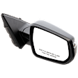 2016 Chevrolet Malibu LT - Passenger Side Mirror, For Models Without Lane Change Assist, Power Adjust, Heated, Paintable, Manual Folding, In-housing Signal Light, No Blind Spot Feature, No Memory, No Puddle Light, No Auto-Dimming