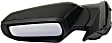 Driver Side Mirror, Power Adjust, Heated, Manual Folding, Paintable, In-housing Signal Light, With Memory, No Puddle Light, No Auto-Dim, No Blind Spot Feature