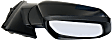 2016-2020 Chevrolet Malibu - Passenger Side Mirror, Power Adjust, Heated, Manual Folding, Paintable, In-housing Signal Light, With Memory, No Puddle Light, No Auto-Dimming, No Blind Spot Feature