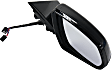 Passenger Side Mirror, Power Adjust, Power Folding, Heated, Paintable, No Signal Light, With memory, No Puddle Light, Auto-Dimming, and Blind Spot Feature, For Models Without Etched Warning