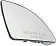 Passenger Side Mirror Glass, Heated, No Blind Spot Feature