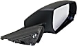 Passenger Side Mirror, Power Adjust, Manual Folding, Heated, Paintable, In-housing Signal Light, With memory, With Puddle Light, No Auto-Dimming, No Blind Spot Feature, Without SOS