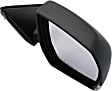 Passenger Side Mirror, Power Adjust, Manual Folding, Heated, Paintable, In-housing Signal Light, No Memory, No Puddle Light, No Auto-Dimming, No Blind Spot Feature