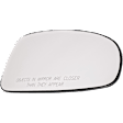 Passenger Side Mirror Glass, Non-Heated, No Blind Spot Feature