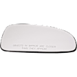 Passenger Side Mirror Glass, Non-Heated, No Blind Spot Feature