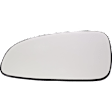 Driver Side Mirror Glass, Heated, No Blind Spot Feature