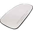 Passenger Side Mirror Glass, Heated, No Blind Spot Feature
