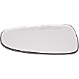 Passenger Side Mirror Glass, Heated, No Blind Spot Feature