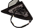 2015-2020 GMC Yukon - Passenger Side Mirror, Power Adjust, Heated, Power Folding, Chrome, In-glass Signal Light, With Memory, With Puddle Light, No Auto-Dimming, No Blind Spot Feature