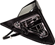 2015-2020 Chevrolet Tahoe - Passenger Side Mirror, Power Adjust, Heated, Power Folding, Chrome, In-glass Signal Light, With Memory, With Puddle Light, No Auto-Dimming, With Blind Spot Detection in Glass