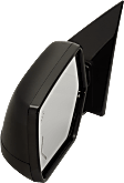 2015 Chevrolet Suburban LTZ - Driver Side Mirror, For Models With Object Sensor, Power Adjust, Heated, With 1 Chrome and 1 Paintable Cap, Power Folding, In-glass Signal Light, With Blind Spot Detection in Glass, With Memory, With Puddle Light, No Auto-Dimming
