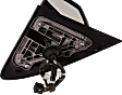 2015 Chevrolet Suburban LTZ - Driver Side Mirror, For Models With Object Sensor, Power Adjust, Heated, With 1 Chrome and 1 Paintable Cap, Power Folding, In-glass Signal Light, With Blind Spot Detection in Glass, With Memory, With Puddle Light, No Auto-Dimming