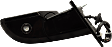 2015 Chevrolet Suburban LTZ - Driver Side Mirror, For Models With Object Sensor, Power Adjust, Heated, With 1 Chrome and 1 Paintable Cap, Power Folding, In-glass Signal Light, With Blind Spot Detection in Glass, With Memory, With Puddle Light, No Auto-Dimming