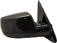 Passenger Side Mirror, Power Adjust, Heated, Power Folding, With 1 Chrome and 1 Paintable Cap, In-glass Signal Light, With Memory, With Puddle Light, No Auto-Dimming