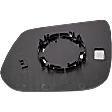 Passenger Side Mirror Glass, Non-Heated, No Blind Spot Feature