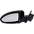 Driver Side Mirror, Power Adjust, Non-Heated, Manual Folding, Paintable, No Signal Light, No Memory, No Puddle Light, No Auto-Dim, No Blind Spot Feature