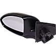 Driver Side Mirror, Power Adjust, Non-Heated, Manual Folding, Paintable, No Signal Light, No Memory, No Puddle Light, No Auto-Dim, No Blind Spot Feature