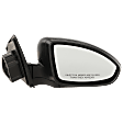 Passenger Side Mirror, Power Adjust, Non-Heated, Manual Folding, Paintable, No Signal Light, No Memory, No Puddle Light, No Auto-Dim, No Blind Spot Feature