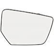 Passenger Side Mirror Glass, Non-Heated, No Blind Spot Feature