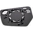 Passenger Side Mirror Glass, Heated, No Blind Spot Feature