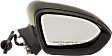 Passenger Side Mirror, Power Adjust, Non-Heated, Manual Folding, Paintable, No Signal Light, No Memory, No Puddle Light, No Auto-Dim, No Blind Spot Feature
