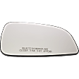 Passenger Side Mirror Glass, Non-Heated, No Blind Spot Feature