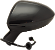 Driver Side Mirror, Power Adjust, Heated, Power Folding, Paintable, No Signal Light, No Memory, No Puddle Light, No Auto-Dim, With Blind Spot Detection in Glass