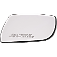 Passenger Side Mirror Glass, Heated, No Blind Spot Feature
