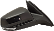 Passenger Side Mirror, Power Adjust, Non-Folding, Heated, Paintable, In-housing Signal Light, No Memory, No Puddle Light and Auto-Dimming, With BSD in Glass, With Side Object Sensor
