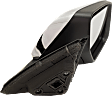 Passenger Side Mirror, Power Adjust, Manual Folding, Heated, Chrome, In-housing Signal Light, With memory, With Puddle Light, No Auto-Dimming, No Blind Spot Feature