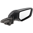 Passenger Side Mirror, Power Adjust, Manual Folding, Heated, Paintable, In-housing Signal Light, With memory, With Puddle Light, No Auto-Dimming, No Blind Spot Feature