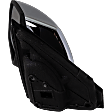 2022 GMC Terrain - Driver Side Mirror, Power Adjust, Heated, Chrome, Manual Folding, In-housing Signal Light, With Blind Spot Detection in Glass, No Memory, No Puddle Light, No Auto-Dimming