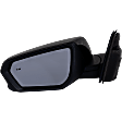 2021 GMC Terrain - Driver Side Mirror, Power Adjust, Heated, Paintable, Manual Folding, In-housing Signal Light, With Blind Spot Detection in Glass, No Memory, No Puddle Light, No Auto-Dimming