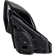 2021 GMC Terrain - Driver Side Mirror, Power Adjust, Heated, Paintable, Manual Folding, In-housing Signal Light, With Blind Spot Detection in Glass, No Memory, No Puddle Light, No Auto-Dimming
