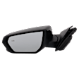 2018 GMC Terrain - Driver Side Mirror, Power Adjust, Heated, Paintable, Manual Folding, In-housing Signal Light, With Blind Spot Glass, With Memory, No Puddle Light, No Auto-Dimming