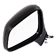 Driver Side Mirror, Power, Manual Folding, Non-Heated, Paintable, No Signal Light, Memory, Puddle Light, Auto-Dimming, and Blind Spot Feature, LS Model, Mexico Built Vehicle