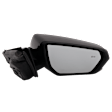 2019 Chevrolet Equinox - Passenger Side Mirror, Power Adjust, Heated, Paintable, Manual Folding, In-housing Signal Light, With Blind Spot Glass, With Memory, No Puddle Light, No Auto-Dimming