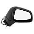 Passenger Side Mirror, Power Adjust, Manual Folding, Heated, Paintable, No Signal Light, Memory, Puddle Light, Auto-Dimming, and Blind Spot Feature, Without SOS, Mexico Built Vehicle