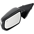 Driver Side Mirror, Power Adjust, Manual Folding, Heated, Paintable, In-Housing Signal Light, No Memory, No Puddle Light, No Auto-Dimming, With Blind Spot Detection in Glass