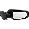 Passenger Side Mirror, Power Adjust, Manual Folding, Heated, Paintable, In-Housing Signal Light, No Memory, No Puddle Light, No Auto-Dimming, With Blind Spot Detection in Glass