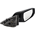 Passenger Side Mirror, Power Adjust, Manual Folding, Heated, Paintable, In-Housing Signal Light, No Memory, No Puddle Light, No Auto-Dimming, With Blind Spot Detection in Glass