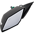 2015 GMC Acadia SLT - Driver Side Mirror, Power Adjust, Heated, Paintable, Power Folding, In-housing Signal Light, With Blind Spot Detection in Glass, With Memory, No Puddle Light, No Auto-Dimming