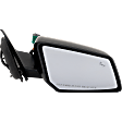 2015 GMC Acadia SLE - Passenger Side Mirror, Power Adjust, Heated, Paintable, Power Folding, In-housing Signal Light, With Blind Spot Detection in Glass, With Memory, No Puddle Light, No Auto-Dimming