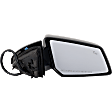 2015 GMC Acadia SLE - Passenger Side Mirror, Power Adjust, Heated, Paintable, Power Folding, In-housing Signal Light, With Blind Spot Detection in Glass, With Memory, No Puddle Light, No Auto-Dimming