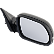 Passenger Side Mirror, Power Adjust, Manual Folding, Heated, Paintable, No Signal Light, No Memory, No Puddle Light, No Auto-Dimming, No Blind Spot Feature