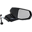 Passenger Side Mirror, Power Adjust, Manual Folding, Heated, Paintable, No Signal Light, No Memory, No Puddle Light, No Auto-Dimming, No Blind Spot Feature