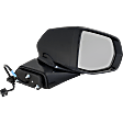 Passenger Side Mirror, Power Adjust, Manual Folding, Heated, Paintable, No Signal Light, No Memory, No Puddle Light, No Auto-Dimming, No Blind Spot Feature