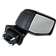 Passenger Side Mirror, Manual Adjust, Non-Heated, Manual Folding, Textured Black, No Signal Light, No Memory, No Puddle Light, No Auto-Dim, No Blind Spot Feature