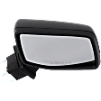 Passenger Side Mirror, Power Adjust, Heated, Manual Folding, Textured Black, No Signal Light, No Memory, No Puddle Light, No Auto-Dim, No Blind Spot Feature